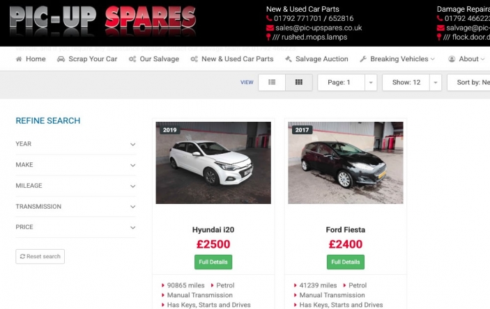 Buy Salvage Cars On Our Website